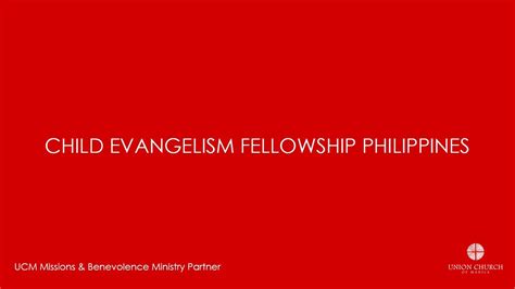 Child Evangelism Fellowship of the Philippines Inc  .